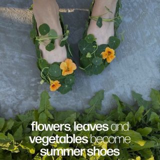Summer lightnesses 🌸

@designboom artist @shu_katerina transforms flowers, leaves, and vegetables into intricate, ethereal shoes that look as though they’ve stepped straight out of a fairytale.

#designboom #summercolors